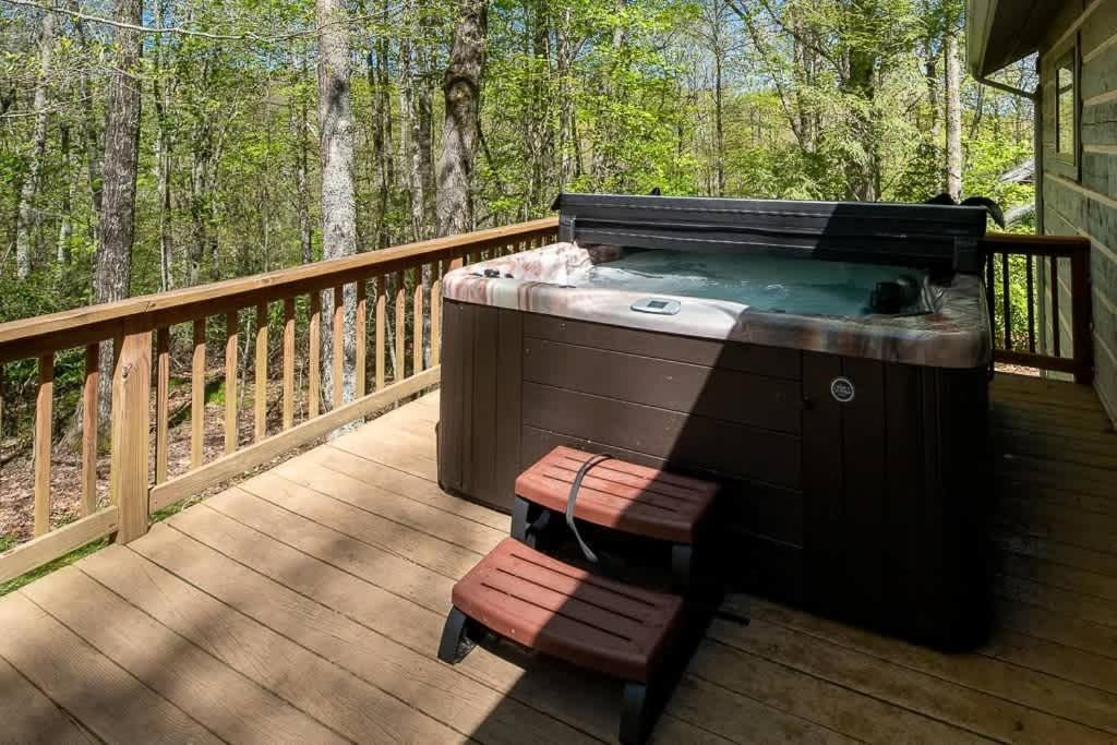 Cozy 'Grey Fox' Cabin Between Boone & Blowing Rock Exterior foto